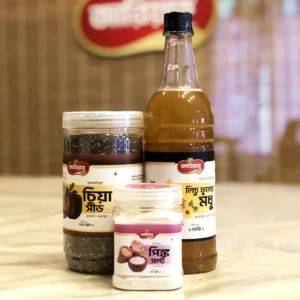 চিয়া সীড হানিজুস কম্বো প্যাক | Chia Seed Honey Juice Combo Pack